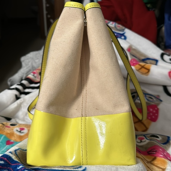 Kate Spade Street Tote Small Side Snap Top Handle Zipper Shoulder Bag - Picture 7 of 8